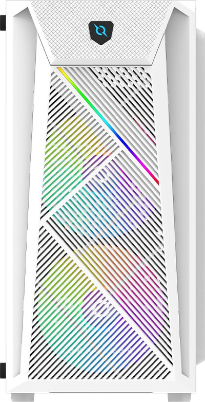Kuti kompiutri Aqirys BellatrixPRO MiniTower, akrilik, RGB, e bardhë