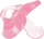 Biberon NUK Sensitive Silicone, 6–18m, 1 copë, rozë