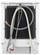 Lavastovilje Electrolux ESA47210SW, 13 sete, 8 programe, e bardhë