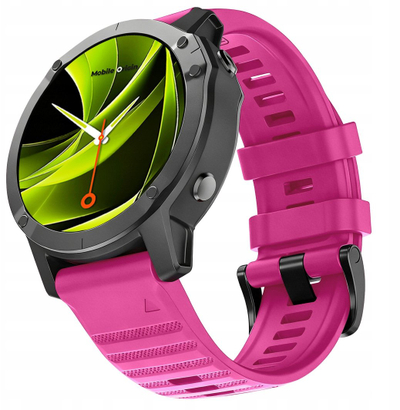 Rrip ore inteligjente Mobile Origin Easy Strap, silikon, 20mm, rozë