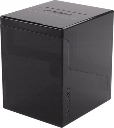 Кутија за карти Gamegenic Bastion 100+ XL Deck Box, капацитет 100+ карти со заштита, црна