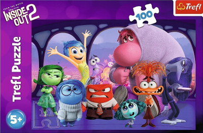 Puzzle Trefl Inside Out, 100 copa, për kalamaj, shumëngjyrësh