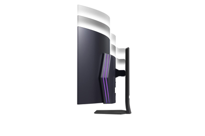 Monitor lojrash LG UltraGear 45GS95QX-B, 45\", 21:9, i zi