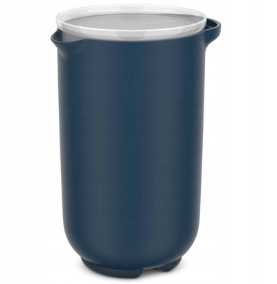 Gotë përzierëse me kapak, 1L, blu navy