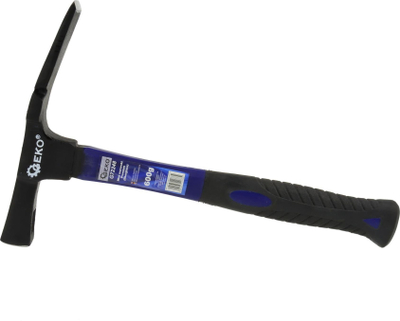 Çekiç muratori GEKO G72248, 600g, dorezë me gomë, zi blu