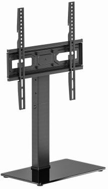 Bazament tavoline për TV Gembird, 32-65", rrotullues, i zi