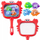 Set lojë uji Fishing Set Crab Strainer, 4 pjesë, peshq shumëngjyrësh, i kuq