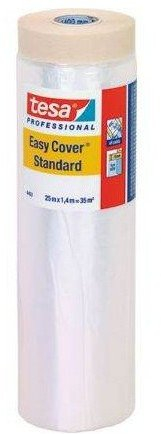 Folie mbrojtëse Tesa Easy Standard Coverage, 25m, 1400mm, transparente