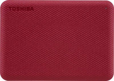 Hard disk i jashtëm Toshiba Canvio Advance 2TB, 2.5", e kuqe