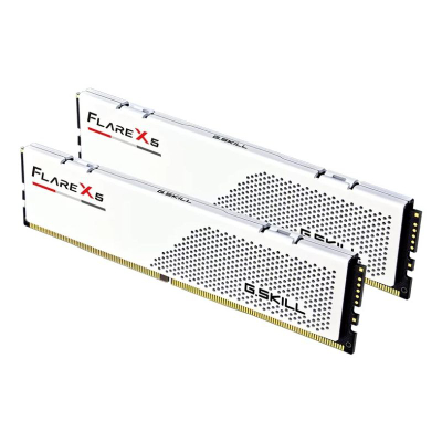 Memorie RAM G.Skill Flare X5, DDR5 64GB 6000MHz, kit 2x32GB, e bardhë