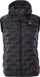 Jelek burrash Elbrus Mines Vest Primaloft, me kapuç që hiqet, izolim Primaloft Silver, ngjyrë e zezë