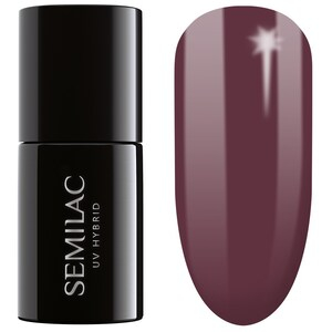 Llak xhel Semilac 030 Dark Chocolate, soak off, Allure Collection, çokollatë e errët