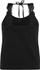 Bluzë pa mëngë ONeill Essentials Ava Lace Tank, për goca, me dantellë, e zezë