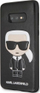 Kapak telefoni Karl Lagerfeld Iconic Full Body për Samsung S10 Lite, silikoni, i zi