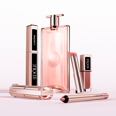 Balsam buzësh Lancôme Butterglow, Glow Color Balm, nuanca 28 Pink Squad, rozë me shkëlqim