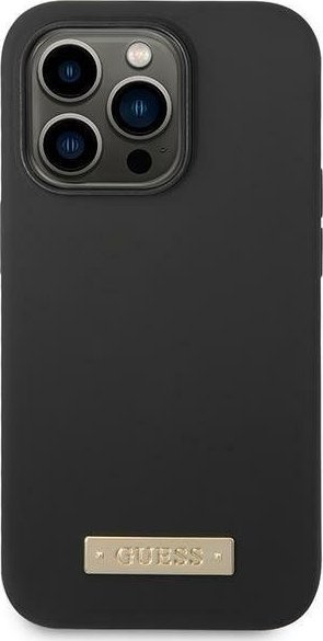 Këllëf telefoni Guess GUHMP14XSBPLK, për iPhone 14 Pro Max 6.7", MagSafe, i zi