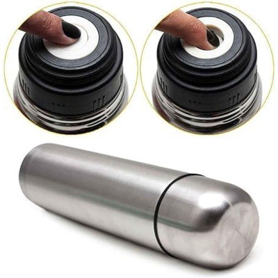 Set termos EXCELLENT, 1L, çelik inox, argjend