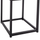 Set tavolina anësore Grelay 2-pjesësh MDF & metal 45×45×50 cm (HM8762.13)