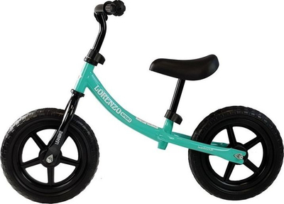 Biçikletë balancuese LEAN TOYS Lorenzo Sport, 12", çelik, mentol