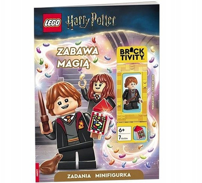 Libër aktivitetesh LEGO Harry Potter Fun with Magic, me minifigurë Ron Weasley, 6+