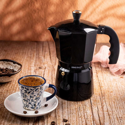 French press KINGHOFF KH-1885, 600 ml, керамика, за индукција