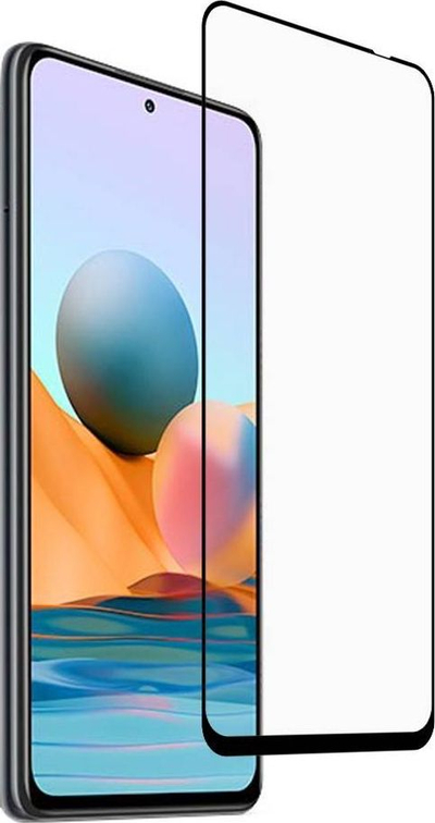 Xham mbrojtës 5D për Xiaomi Redmi Note 10 Pro 5G, xham i temperuar, fortësi 9H, transparents