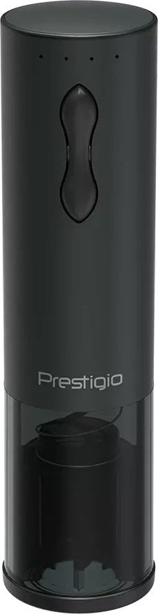 Електричен отварач за вино сет Prestigio Bolsena, со аксесоари, мат црн