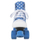 Role me 4 rrota Rookie Canvas High Stars, madhësia 39, blu