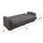 Divan-Shtrat 3-ulëse 220×77×83 cm (HM3074.01), bezhë