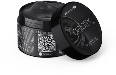 Xhel ndërtues për thonj Crystalino Gelatix 2.0, 15g, transparent