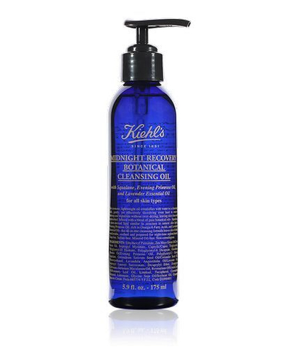 Vaj pastrues për fytyrë Kiehl´s Midnight Recovery Botanical Clean sing Oil ( Clean sing Oil) 180 ml
