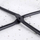Mbajtëse dekorative për vazo Vilde Flowerpot Flower Stand, metal, 42 cm, e zezë