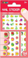 Stikerë dekorativë për thonj Avenir Nail Stickers Fruits, set 38 copë, shumëngjyrëshe
