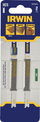 Set tehe sharrë vertikale Irwin Pro IW1014714, U-shank, për dru laminat, 2 copa, ngjyrë argjendtë