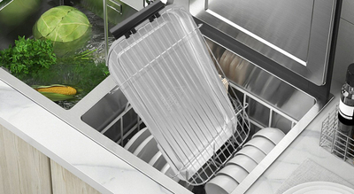 Grill elektrik Aigostar Lava Pro, 2000W, me këmbë që hiqen, i zi