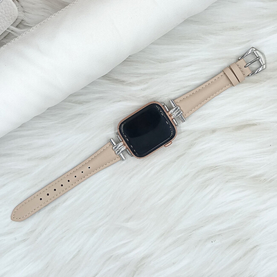 Rrip 4wrist për Apple Watch 38 / 40 / 41 mm, bezhë