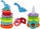 Lodër piramidë Dino Leantoys, 8 unaza, shumëngjyrëshe