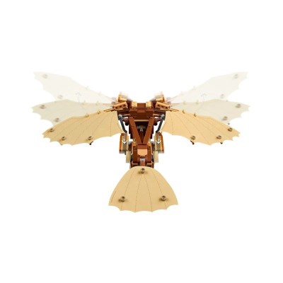 Set LEGO Icons Leonardo Da Vinci's Flying Machine 10363, 493 pjesë, bezhë