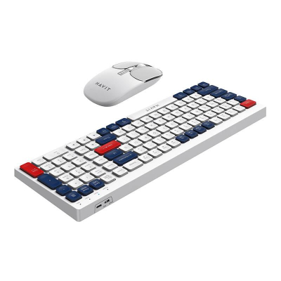 Set 2in1 Tastierë Dhe Maus HAVIT KB830WB