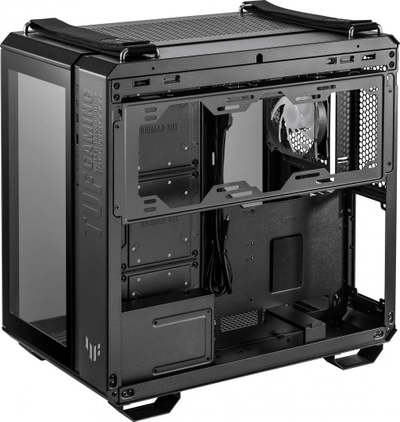 Kasë Asus TUF Gaming GT502 PLUS TG ARGB, e zezë, Midi Tower