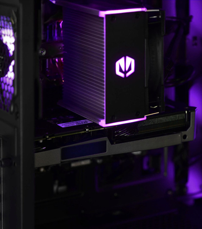 Гејминг компјутер Actina KOMACNGIP0130, Ryzen 7 8700F, 32GB RAM, 1TB SSD, RX 7700 XT, црн