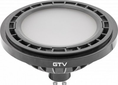 Llambë LED GTV ES-111, 12.5W, GU10 4000K, e zezë