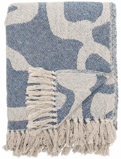 Batanije Bloomingville Salobre, 160 x 130 cm, pambuk i ricikluar, blu