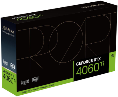 Kartë grafike ASUS ProArt GeForce RTX 4060 Ti, 16GB GDDR6, PCIe 4.0, e zezë