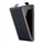 Këllëf telefoni Forcell Slim Flexi Flip për iPhone 16 Pro Max, vertikal, eko lëkurë, i zi