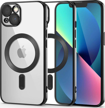 Kllëf telefoni Tech-Protect MagShine për iPhone 13, MagSafe, i zi