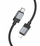 Kabllo USB Hoco X110 Type C në Lightning, 1m, 27W PD, e zezë