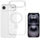 Kapak telefoni 4smarts Hybrid Case Ibiza për iPhone Air, MagSafe, transparent