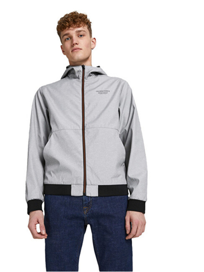 Xhaketë Jack & Jones JJESEAM, e hirtë