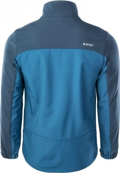 Xhaketë softshell Hi-Tec Torel M për burra, me zinxhir, blu